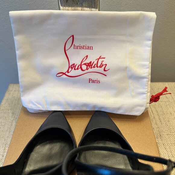 Christian Louboutin Condora Strap 100 Leather Stiletto - Picture 7 of 7